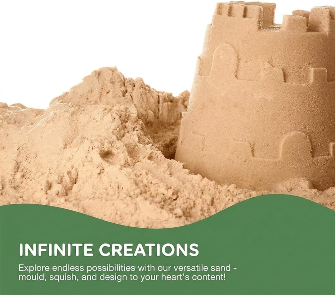 Shamrock Dynamics Natural Play Sand – Sandpit Sand for Children’s Outdoor Play Areas