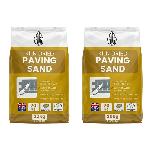 Shamrock Dynamics Kiln Dried Silica Paving Sand – Jointing Sand for Block Paving & Patios