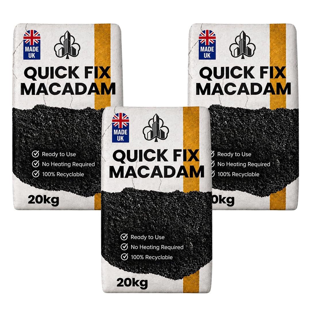 Shamrock Dynamics Cold Lay Tarmacadam – Ready-to-Use Pothole & Driveway Repair